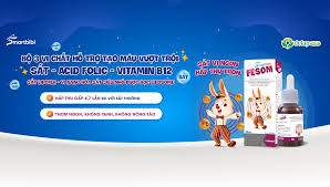 Alternative view of Siro hỗ trợ tạo máu Smartbibi Fesom (30ml)